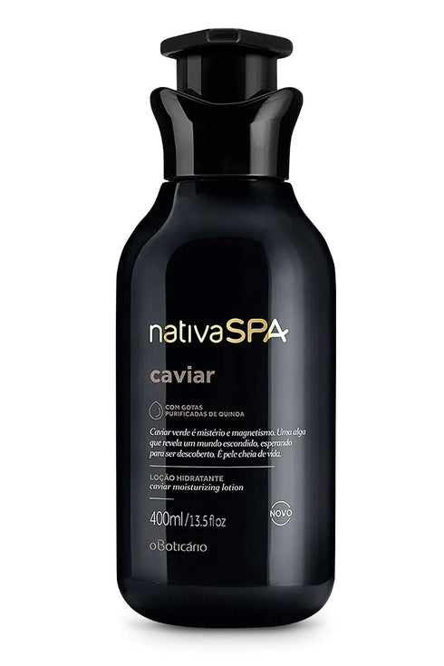 O Boticário Nativa Spa Caviar Moisturizing Lotion 400ml